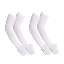 인콘트로 반장갑 토시 4p, 백색