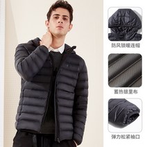 여자 경량패딩 여성 숏패딩 깔깔이낙타 다운 재킷 숙녀 짧은 2020 가을과 겨울 새로운 후드 슬림 경량 다운