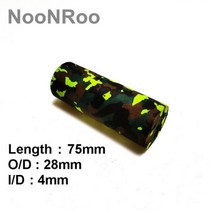 수심측정릴 베이트릴 지깅릴 EVA 폼 낚시 막대 4MM 구멍 카모 Eva 소재 핸들 수리 DIY 2 개/몫 NooNRoo, color 11