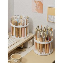 수납통 브러쉬 메이크업 수납함 대용량 미술용 붓보관, 업그레이드된 확대 구멍(45홀) SF2212