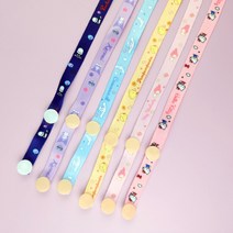 산리오 산리오 유아 아크릴 분실방지 똑딱이 마스크 스트랩 목걸이 마스크줄