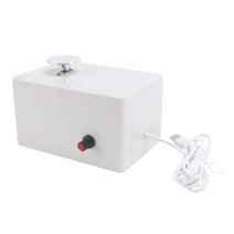 토련기 도예공방 가정용 전동 도예 공예 공방 체험 도자기 빚는 기계 분말소분기 주파수변환기 도자기가마 열프레스기 국소배기장치 진공 도자기전기가마 정량충진기 LBER 미니 세라믹 휠, 육군 그린, 1 건