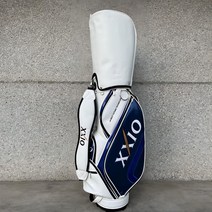 젝시오 라운딩 캐디백 남성용 여성용 스탠드 골프가방 xxio, white