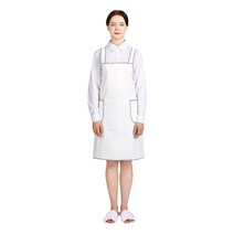 네오브릭 방수앞치마 단면 사선파이핑 소 68X75 9color, 흰색