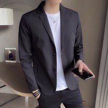 남성용 스탠다드 싱글 블레이져 자켓 A11