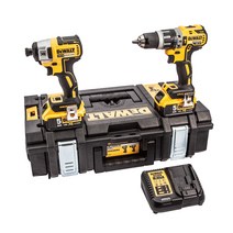 디월트 18V 전동드릴 DCK266P2-KR 충전콤보키트 5.0Ah 세트 DCF887N+DCD796N 터프시스템 BL