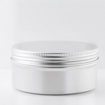 [더위치]60ml 실버틴케이스 300개 박스 도매가 알루미늄용기 크림용기 캔들용기