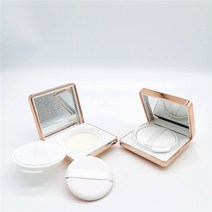 슬림 스퀘어 12g 금테 에어쿠션 박스 탑플레이트 도금 공정 디자인 에어쿠션 소포장재, 슬림 프놈펜 쿠션 케이스