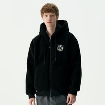 NFL 엔에프엘 F214UJK959 헤리티지 플리스 후드 자켓 BLACK