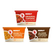 궁전방 컵떡볶이 로제 치즈 짜장 오리지널 떡볶이 3종, 140g, 1개, 오리지널맛