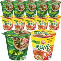 오뚜기 컵누들 베트남 6개 + 로제맛 6개, 1
