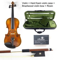 취미 악기 바이얼린Antonius Strad Viotti 1709 전문 바이올린 4/4 #2861 악기 스트라디바리우스 유럽 가문, 03 case2 plus bow1