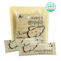 행복우리식품 프리미엄 발아 현미 마죽 30gx20스틱 유기농 무농약 볶은 곡물 아침 건강 식사 대용 다이어트 간편식 마 가루 분말, 2봉, 600g