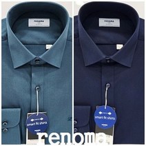 긴소매/활동성 편한 스판/평직 솔리드/옴므 슬림핏 와이셔츠 RMFSLP131 -M