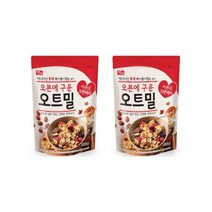 오븐에 구운 오트밀(아몬드&크랜베리) 800g 1봉, 2봉
