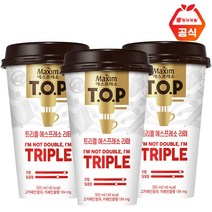 동서 티오피 컵커피 볼드 라떼 300ml x 10개 + 아이스포장