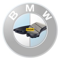하겐(HAGEN) BMW 118d 브레이크패드(뒤세트) F20 2.0 xDrive, 포함