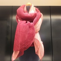 아놀드파마 가을패션에 코디하기 좋은 투톤주름 스카프