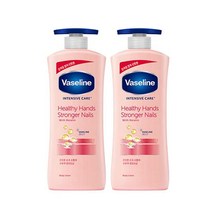 유니레버 바세린 인텐시브 케어 헬씨 핸드 앤 스트롱거 네일 로션 600ml x 2개