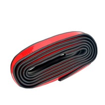 에어댐 호환용 PQY-2.5M/롤 60MM 폭 자동차 앞 범퍼 립 스플리터 프로텍터 바디 스포일러 밸런스 턱 고무 P, 01 FBL11