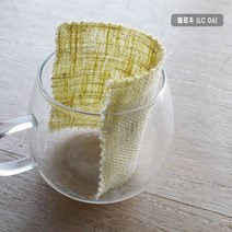 린넨원단 8수 헤링본 원단 선염 55인치, 옐로우LC06