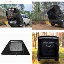 옥이드림 트렁크텐트 블랙 카쉘터 차박준비물 티볼리차박