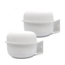 구글 Nest Wi-Fi 벽 마운트 ALLICAVER 견고한 스틸 벽 마운트 브라킷 구글 네스트 Wi-Fi 라우터와 호환. (2팩), 2-PACK