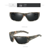 DUBERY1418 낚시 자전거 등산 스포츠 편광 선글라스 미러 렌즈 분실방지 부력밴드 스트랩, 4.STONE/BLACK