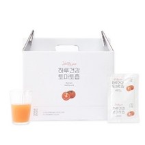 토마토 즙 주스 쥬스 효능 100%생즙 과채 방울토마토 무농약 찰토마토 110ml, 토마토즙 50포