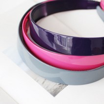 국내제작 모던심플 플라스틱 헤어밴드