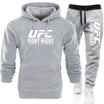 ufc후드집업 머슬핏 헬스 남성 트레이닝세트 UFC 후드 운동할때입는옷 맨투맨 헬스복 기모 짐웨어 운동복