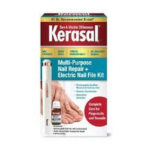 케라셀 Kerasal 다목적 네일 리페어 변색되고 손상된 손톱을 위한 솔루션 0.43 액량 온스, 네일 리페어 + 전기 파일