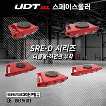 [마카모디] UDT 중량물운반 회전판 도비 운반기 스페이스롤러 더블 보급형 6 8 12 15 20톤, SRE-12D