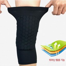 군인 입소준비 꿀템 통풍 무릎 보호대 2개 무릎관절, 레드/XL