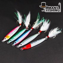 맨즈피싱 리얼 메탈지그 삼치 농어 갈치 볼락 고등어 산천어 8~40g, 12g, 03_코랄 블루