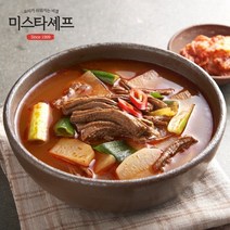 [미스타셰프] 장터 소고기국밥 600g x 6팩, 1셋트