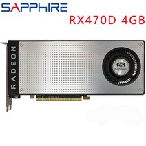 사파이어 비디오 카드 rx470 4 gb 256bit gddr5 그래픽 amd rx 400 시리즈 vga 470 displayport 570 580 480 중고, 한개옵션0