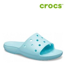 크록스 슬리퍼 44- 206121-4O9 Classic Crocs Slide Ice Blue