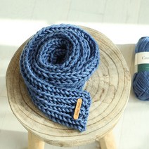 [10+1]빅코지 쁘띠목도리뜨기 1인세트, 06(다크레드)