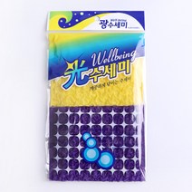 국산 리빙플러스 광수세미 2매 (긁힘없는 엠보 주방수세미 삶아 사용 가능), 1개, 2개