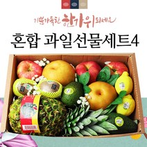 프리미엄 추석 명절 파인애플 배 명절 혼합 과일 선물세트4