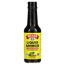 브레그 Bragg 액상 아미노스 대두 단백질 시즈닝 296ml (10 fl oz), 1개