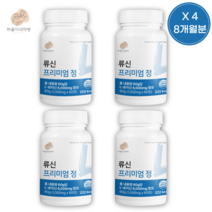 류신 단백질 프리미엄 정 1000mg x 60정, 4통 8개월분, 4개