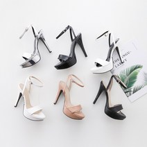 아드네 12cm 썸머 스트랩 샌들힐