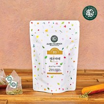 (본사직영) 제임스티스푼 30개입 레몬마테 삼각티백 프리미엄 힐링 허브차 피라미드티백 마테차, 1.2g, 30개