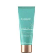 Biossance 바이오상스 스쿠알란 앤 징크 쉬어 미네랄 선스크린 50ml