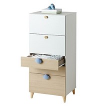 한샘(가구) 한샘 모모로 서랍장 5단 600 원목다리형, 2. 메이플콤비(B)