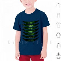 코딩로봇 코튼 티셔츠 내장 DIY S-6xl 제로 원 디지트 프로그래밍 컴퓨터 소프트웨어 해커 로봇 알고리즘, 15 TeenTee-Navy_02 M