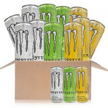 올따옴기획 몬스터 355ml 울트라5개+시트5개+파라다이스4개, 14개