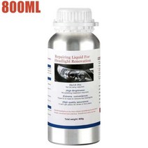 자동차 헤드 라이트 복원 키트 자동 폴란드어 수리 800ML 액체 폴리머 광택 증발기 차고 워크샵 도구, CHINA, 1 Piece Repair fluid